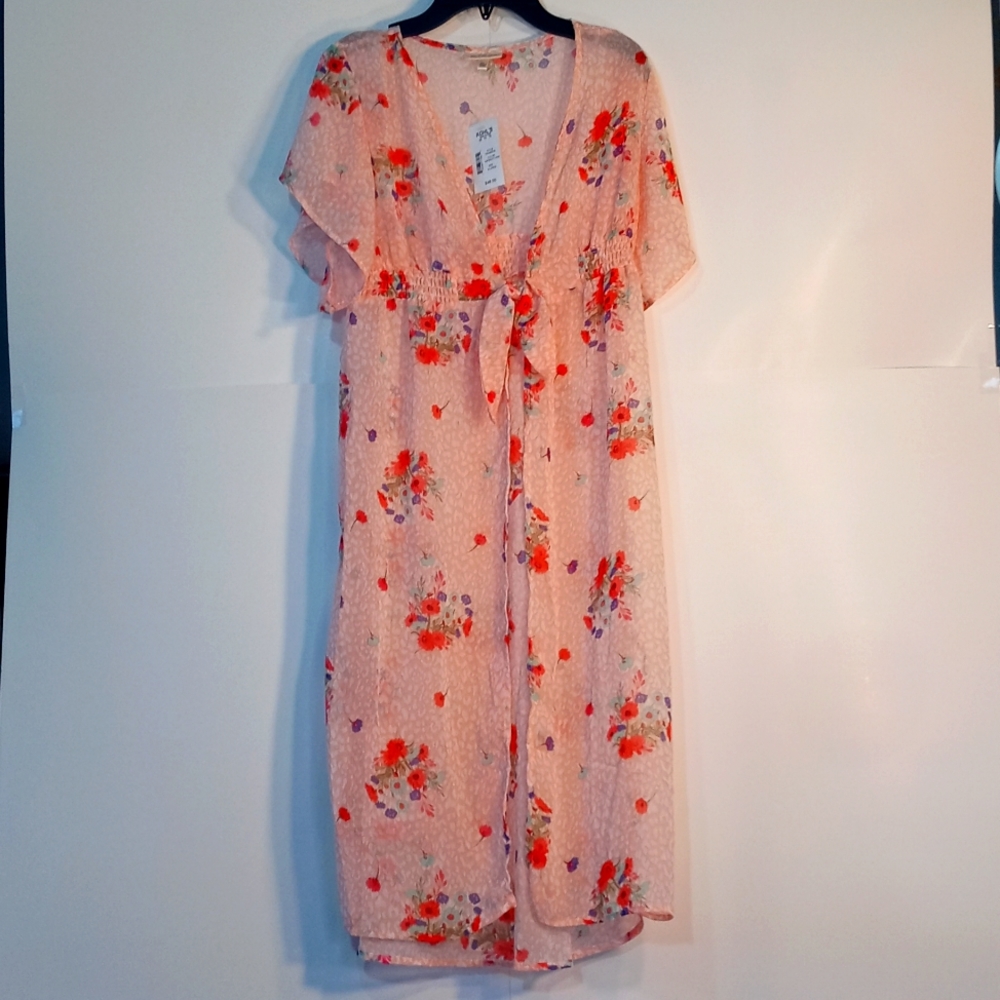 Self Esteem Girls Sheer Cover up